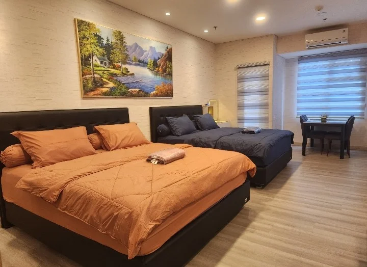 Disewakan Apartemen Podomoro City Walk Medan type 1 Bedroom sewa harian , bulanan dan tahunan