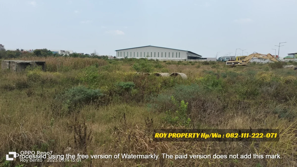 PALING MURAH Dijual Tanah di Marunda 3.7 Ha Dekat Marunda Center dan Pintu Tol Tarumajaya