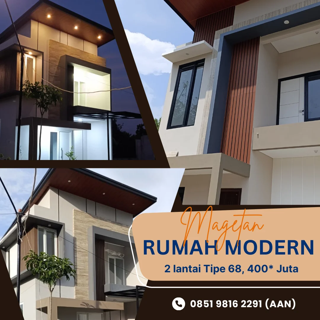 PERUMAHAN MODERN LOKASI STRATEGIS DI PUSAT MAGETAN