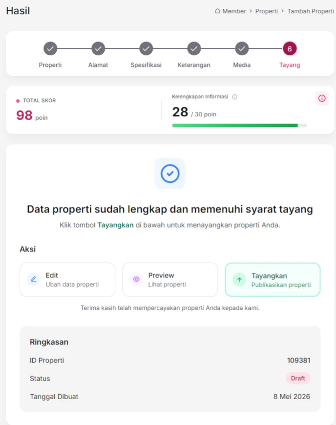 Panduan Pasang Iklan Tahap 9